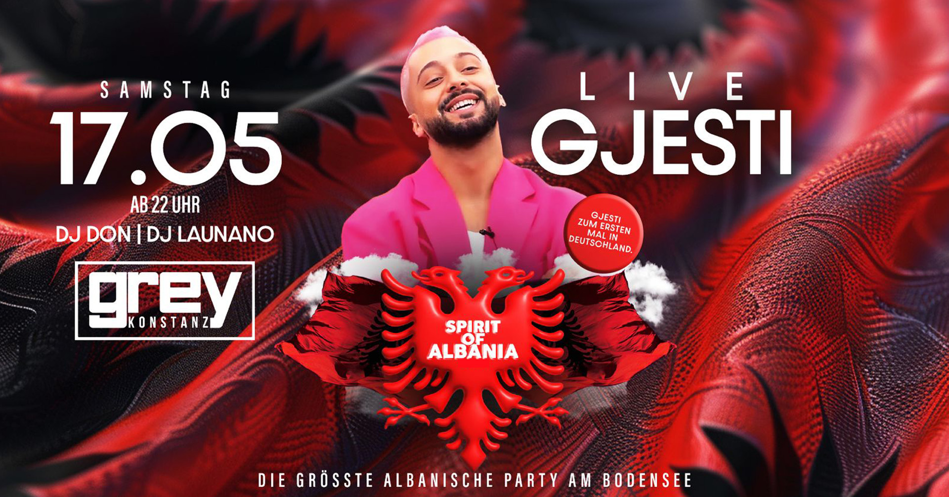 🇦🇱SPIRIT OF ALBANIA 🇦🇱 Flyer