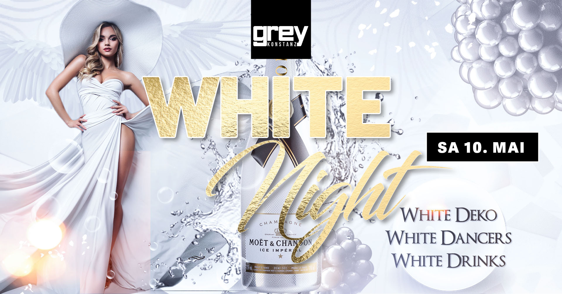 🤍 WHITE NIGHT 🤍 Flyer