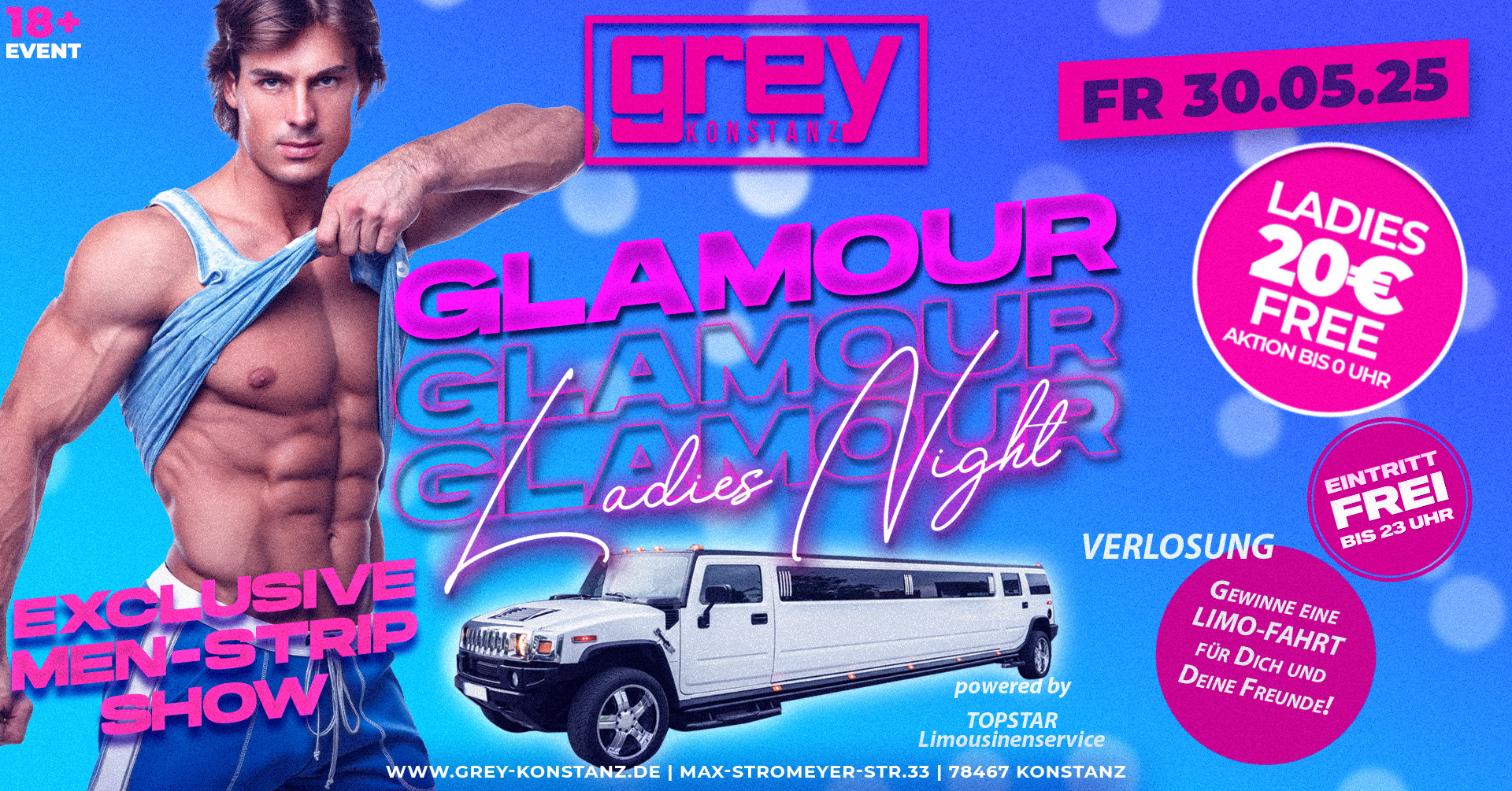 💄 GLAMOUR LADIES NIGHT SPECIAL 💄 Flyer