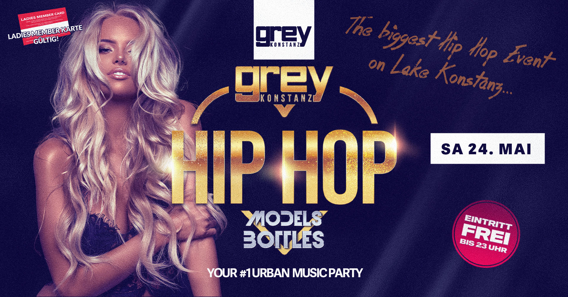 🎧 HIP HOP AT LAKE KONSTANZ 🎧 Flyer
